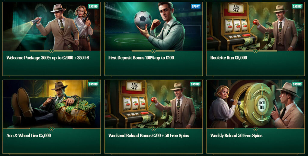 bonuses SpyBet casino